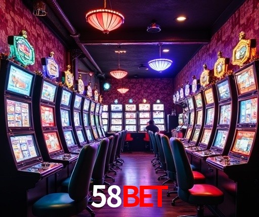 Interface moderna da plataforma 58BET